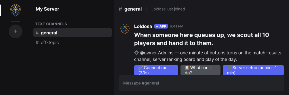 This is what shows up the moment you invite it