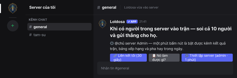 Mời vào là hiện ngay cái này